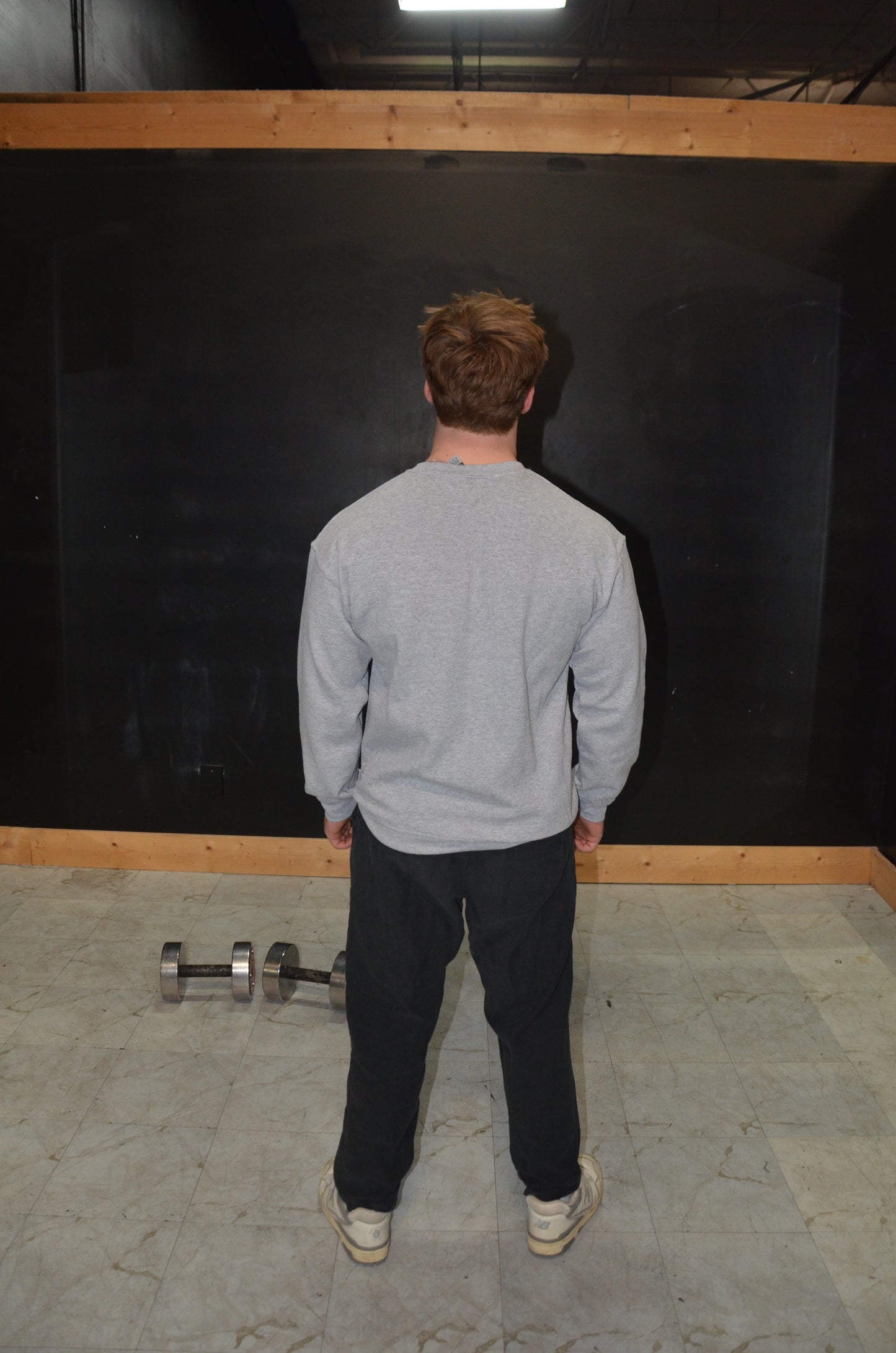 Grey Crew-Neck