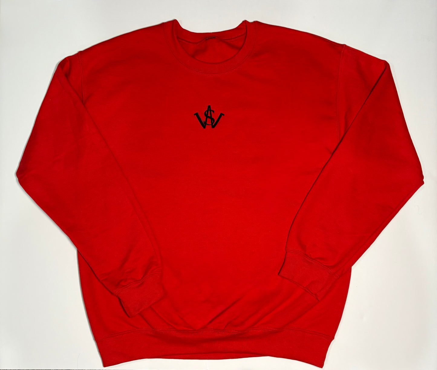 Red Crew-Neck